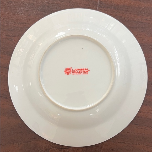 Youngberg & Co. Seafood Gumbo Bowl - White and Orange - Picture 2 of 2